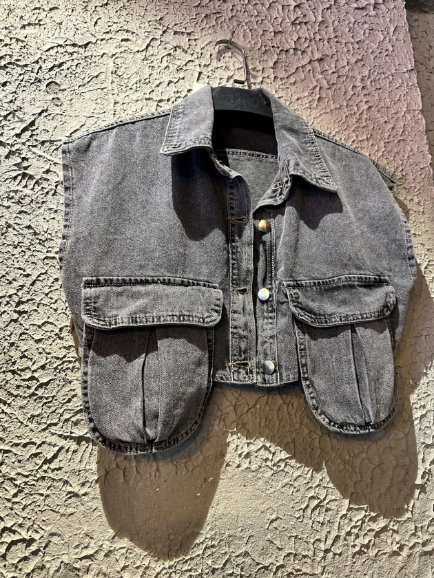 Denim Yelek