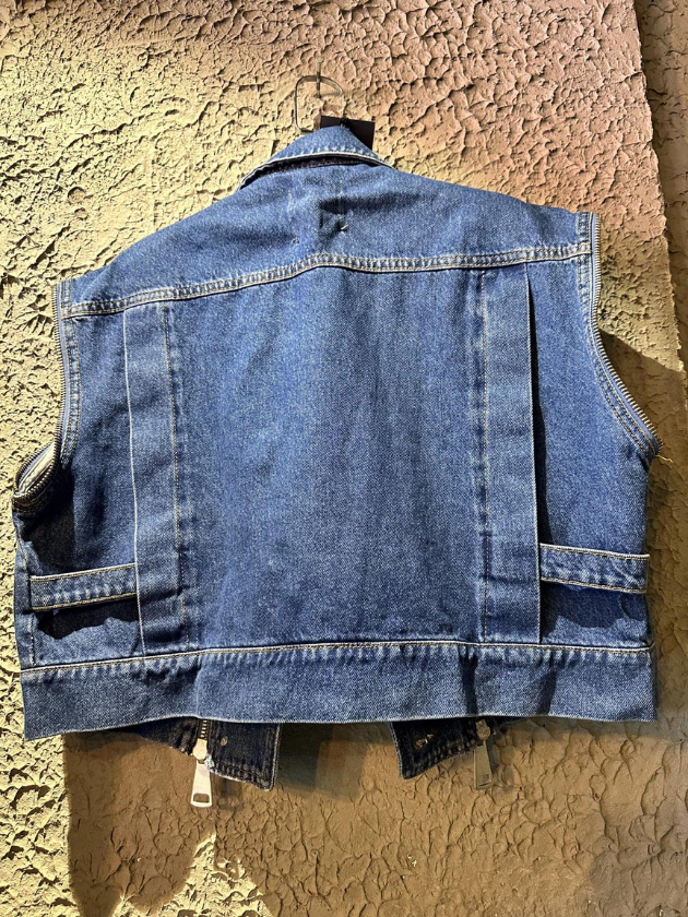 Tasarım Denim Yelek