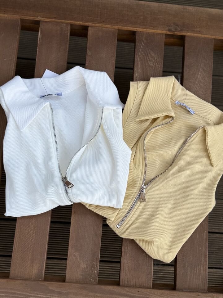 Polo Yaka Fermuarlı Basic