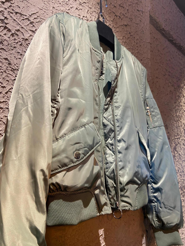 Orjinal Marka Saten Bomber
