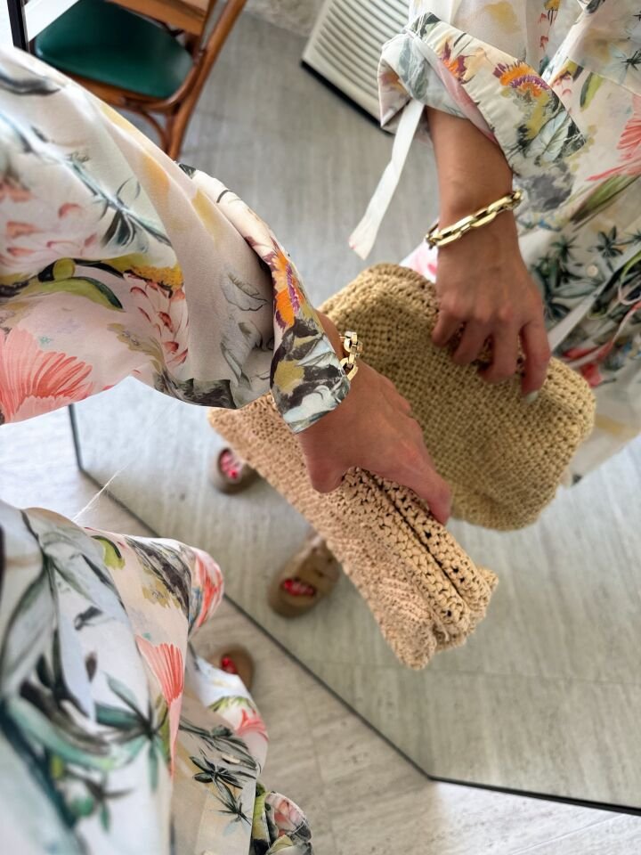 Şifon Gömlek Şort Takım