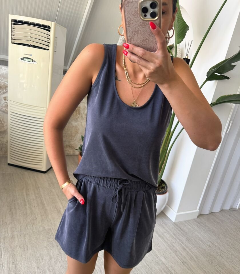 Şortlu Modal Takım