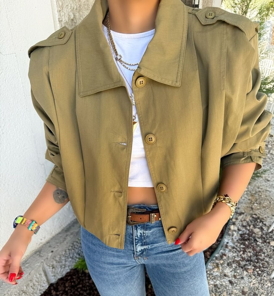 Vatkalı Kısa Trenç