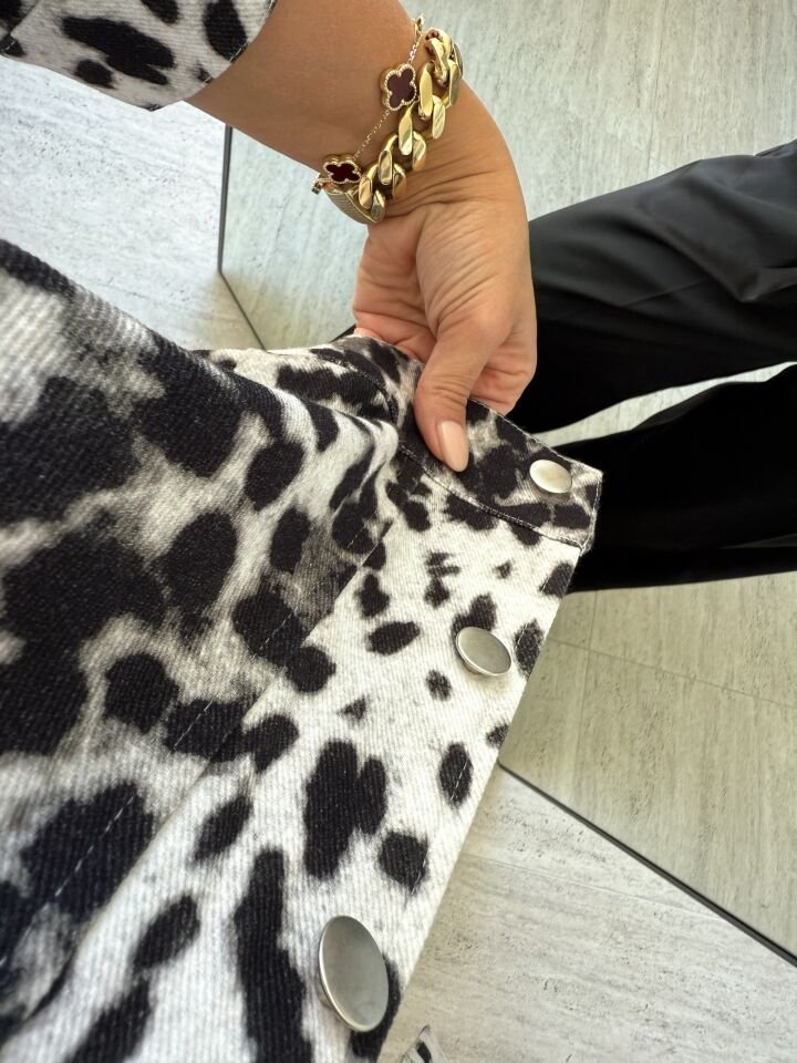 Leopar Kot Ceket