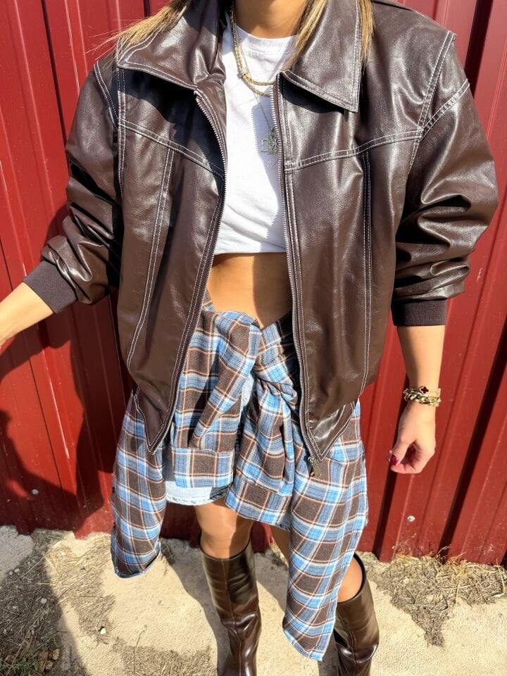 Retro Deri Bomber Mont