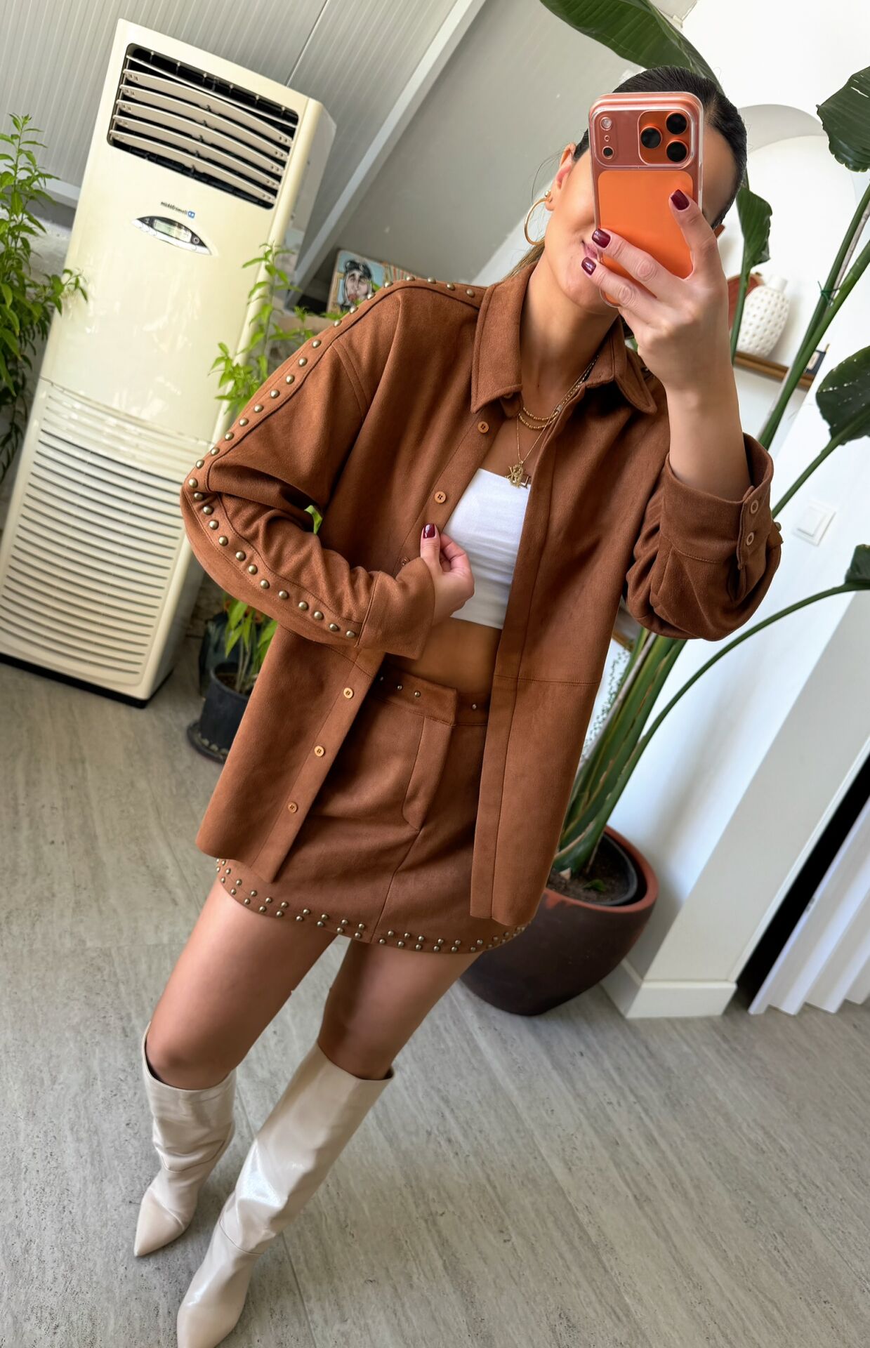 Süet Zımbalı Takım