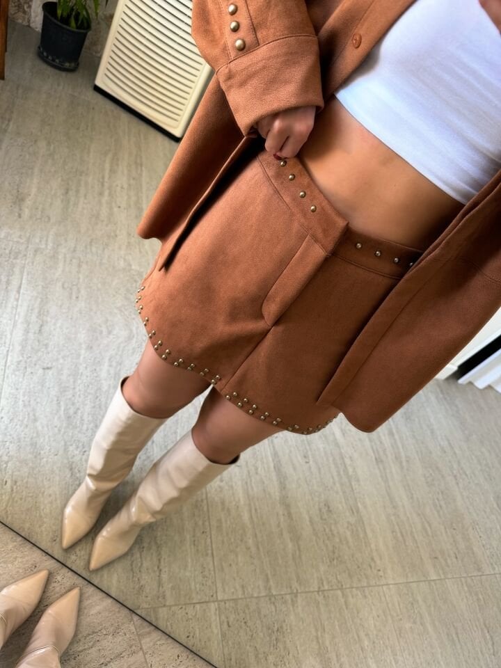 Süet Zımbalı Takım