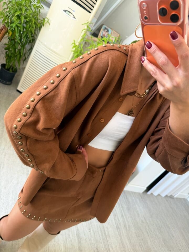 Süet Zımbalı Takım