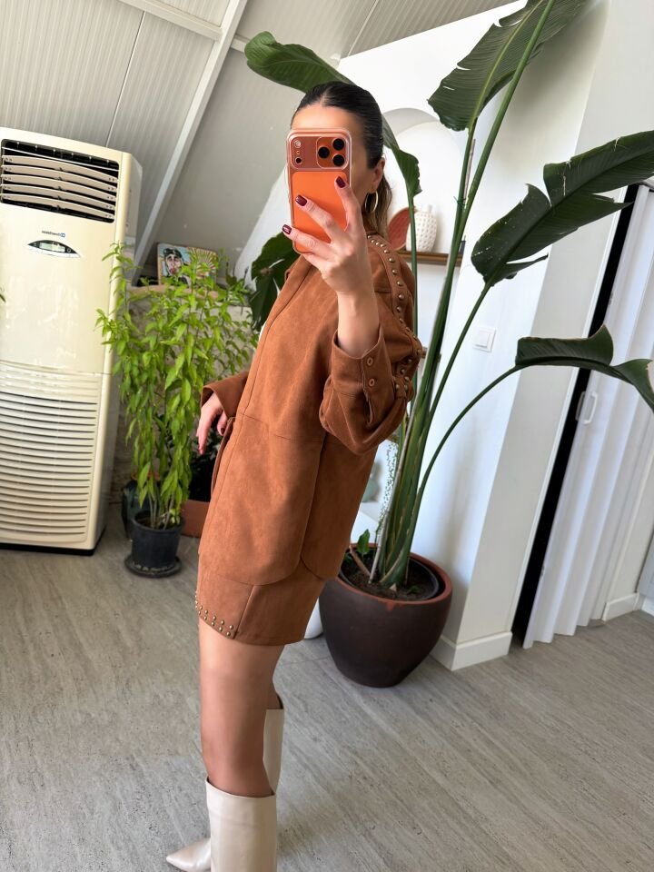 Süet Zımbalı Takım