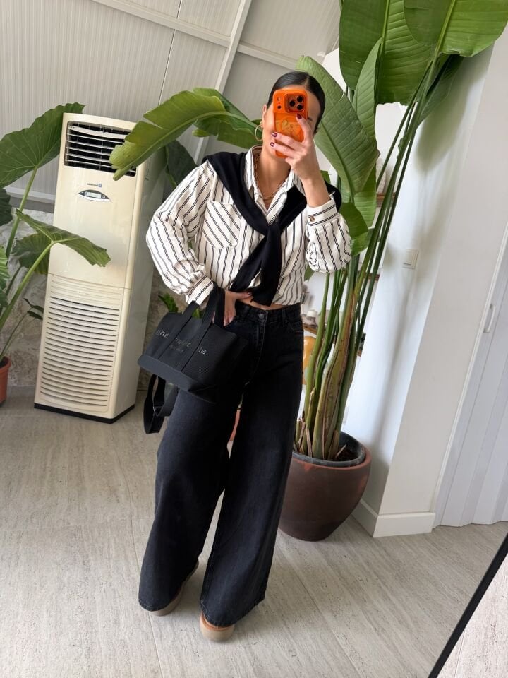 Orjinal Marka Wide Leg Jean