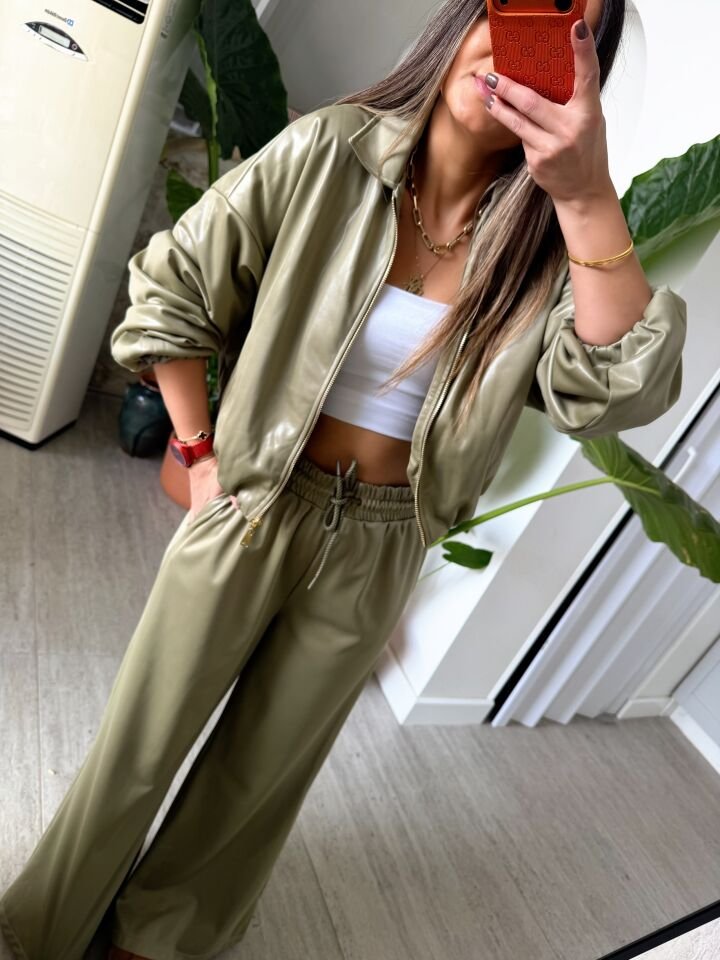 Özel Seri Bomber Montlu Takım