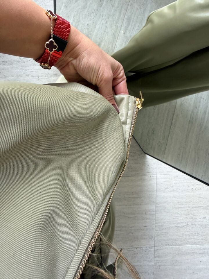 Özel Seri Bomber Montlu Takım