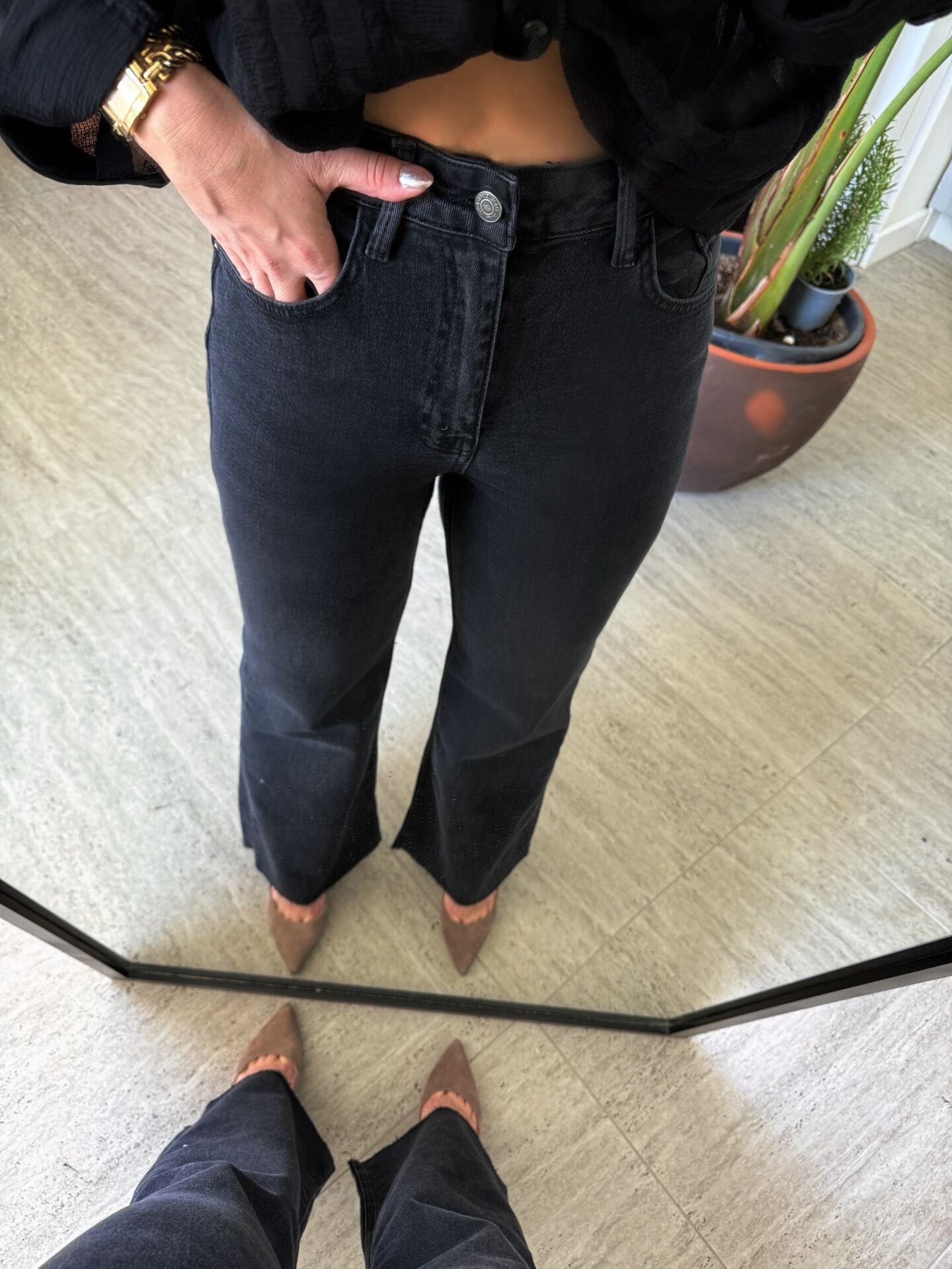 Push Up Flare Jean