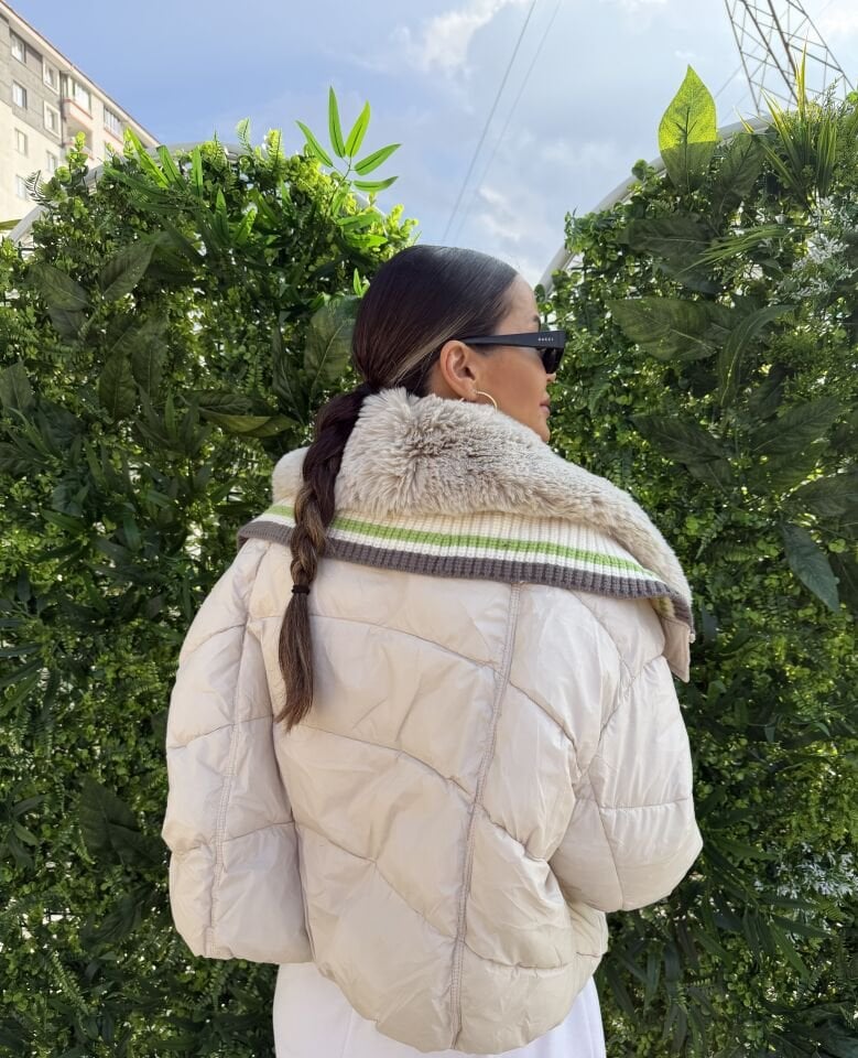 Özel Seri Kürklü Mont