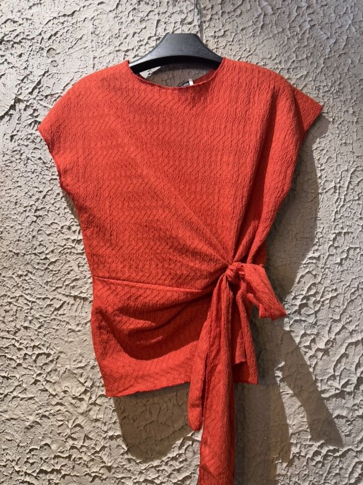 Bağlamalı Bluz