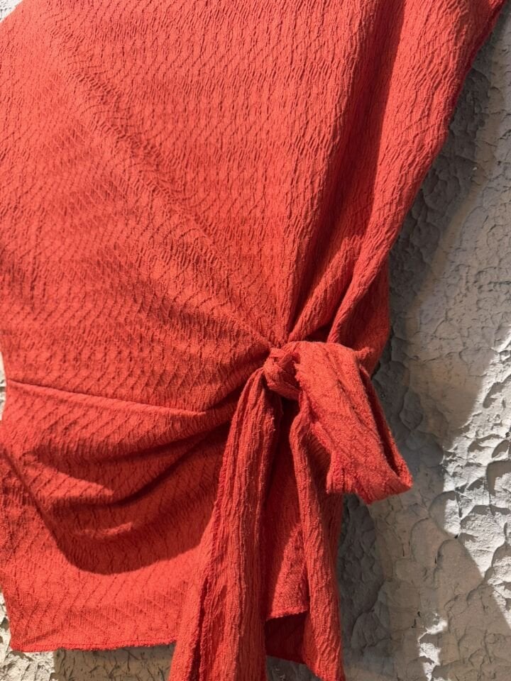 Bağlamalı Bluz