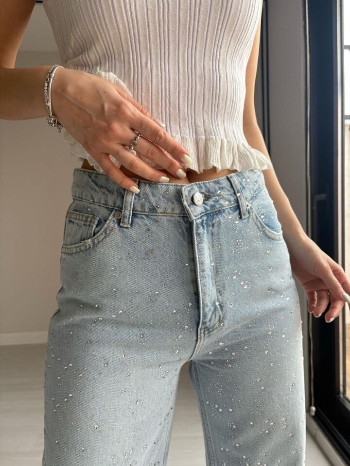 Taşlı Jean
