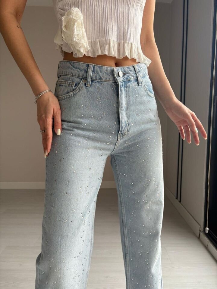 Taşlı Jean