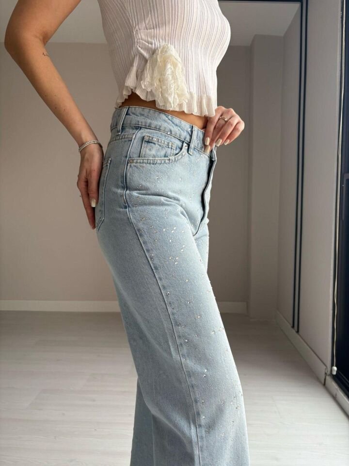 Taşlı Jean